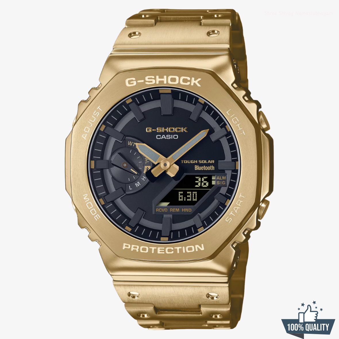 C--1A2110205 Golden Black Watch/.