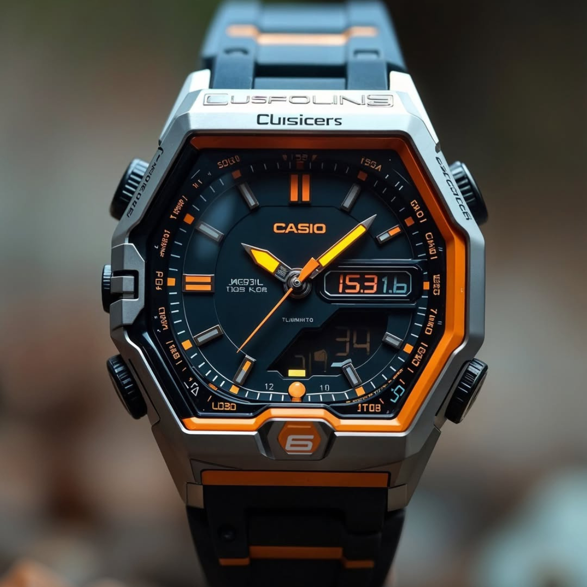 AX-1A211026-2025 SMART PRO BLACK ORANGE LUXURY SERIES.